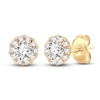 Thumbnail Image 1 of Diamond Stud Earrings 1/2 ct tw Round 14K Yellow Gold