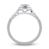 Thumbnail Image 1 of Diamond Engagement Ring 3/8 ct tw Round 14K White Gold