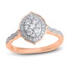 Thumbnail Image 1 of Diamond Engagement Ring 1/2 ct tw Round 14K Rose Gold