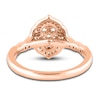 Diamond Engagement Ring 1/2 ct tw Round 14K Rose Gold