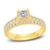 Thumbnail Image 0 of Diamond Bridal Set 1-1/2 ct tw Princess/Round 14K Yellow Gold