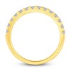 Thumbnail Image 8 of Diamond Bridal Set 1-1/2 ct tw Princess/Round 14K Yellow Gold