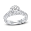 Thumbnail Image 1 of Diamond Bridal Set 1 ct tw Round 10K White Gold