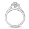 Thumbnail Image 2 of Diamond Bridal Set 1 ct tw Round 10K White Gold