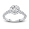 Thumbnail Image 4 of Diamond Bridal Set 1 ct tw Round 10K White Gold