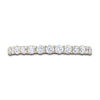 Vera Wang WISH Diamond Anniversary Ring 1 ct tw Round 18K Yellow Gold