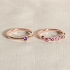 Thumbnail Image 4 of Juliette Maison Natural Citrine & Natural Emerald Ring 10K Yellow Gold