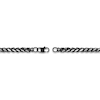 Thumbnail Image 2 of Men's Solid Wheat Chain Necklace Black Ion-Plated Stainless Steel 24" 5mm