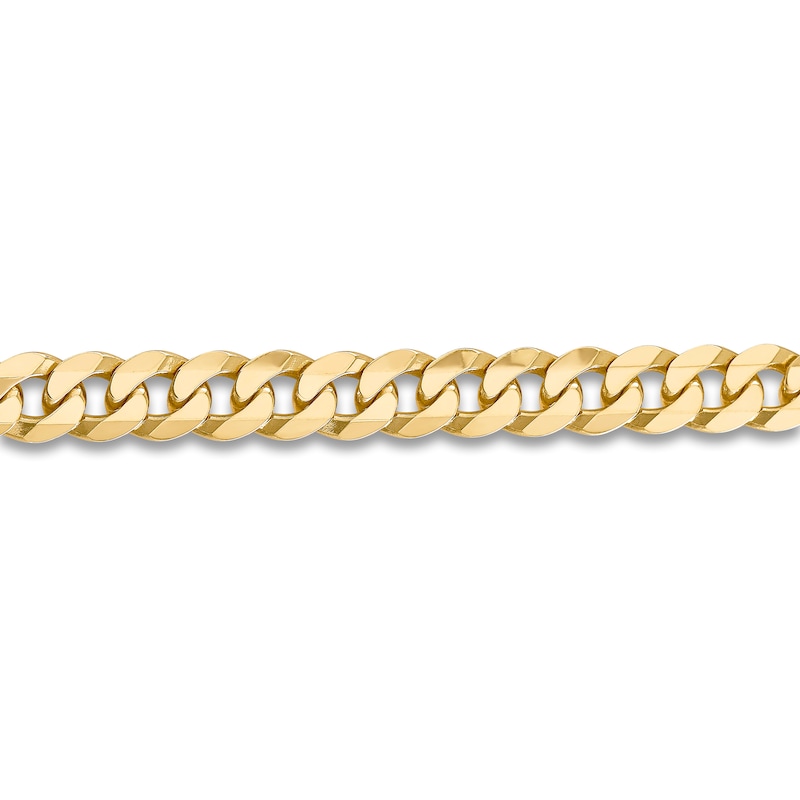 18K Yellow Gold 9.3mm Lobster Clasp with Closed Ring