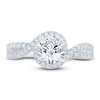 Thumbnail Image 3 of Pnina Tornai Lab-Grown Diamond Engagement Ring 1-1/2 ct tw Round 14K White Gold