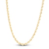 Thumbnail Image 1 of Solid Silk Rope Chain Necklace 14K Yellow Gold 24" 4.3mm