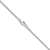 Thumbnail Image 3 of High-Polish Wheat Chain Necklace Platinum 16" 1.0mm