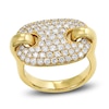 Thumbnail Image 0 of Crivelli Diamond Ring 1-1/8 ct tw Round 18K Yellow Gold