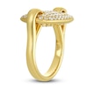 Thumbnail Image 1 of Crivelli Diamond Ring 1-1/8 ct tw Round 18K Yellow Gold