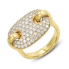 Thumbnail Image 3 of Crivelli Diamond Ring 1-1/8 ct tw Round 18K Yellow Gold