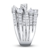 Thumbnail Image 3 of Shy Creation Oval, Pear & Round Diamond Ring 2-1/8 ct tw 14K White Gold SC22009318