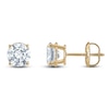 Thumbnail Image 1 of Certified Round-Cut Diamond Solitaire Stud Earrings 3 ct tw 14K Yellow Gold (I/I1)
