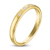 Thumbnail Image 2 of Diamond Scatter Wedding Band 1/15 ct tw 14K Yellow Gold