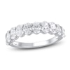 Thumbnail Image 1 of Lab-Grown Oval-Cut Diamond Anniversary Ring 2 ct tw 14K White Gold