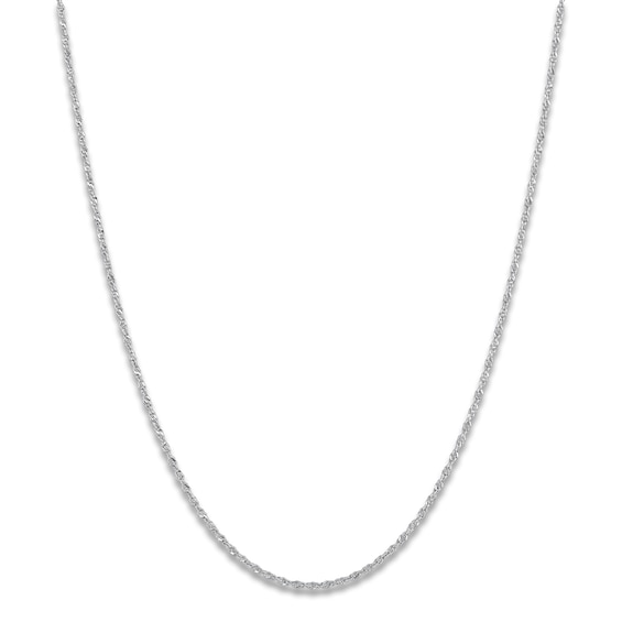 Solid Singapore Chain 1.9mm Sterling Silver 24"