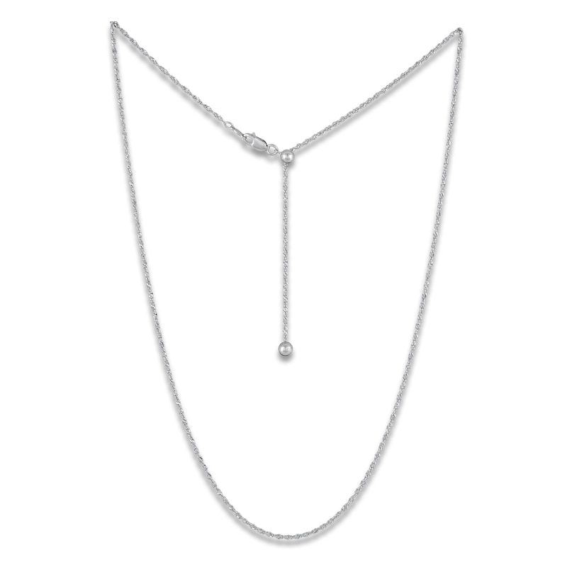 Main Image 4 of Solid Singapore Chain 1.9mm Sterling Silver 24"