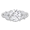 Thumbnail Image 3 of Lab-Grown Round-Cut Diamond Engagement Ring 2-1/2 ct tw 14K White Gold