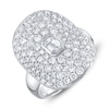 Thumbnail Image 2 of Shy Creation Emerald-Cut Diamond Ring 2-1/8 ct tw 14K White Gold SC22008889Z7