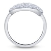 Thumbnail Image 4 of Shy Creation Emerald-Cut Diamond Ring 2-1/8 ct tw 14K White Gold SC22008889Z7