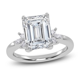 Emerald-Cut Created By Jared Studio Lab-Grown Diamond Engagement Ring 2-1/6 ct tw 14K White Gold