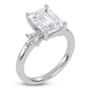 Thumbnail Image 2 of Emerald-Cut Created By Jared Studio Lab-Grown Diamond Engagement Ring 2-1/6 ct tw 14K White Gold