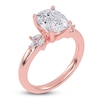 Thumbnail Image 2 of Elongated Cushion-Cut Created By Jared Studio Lab-Grown Diamond Engagement Ring 2-1/6 ct tw 14K Rose Gold