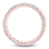 Thumbnail Image 2 of Certified Emerald-Cut Diamond Anniversary Band 2 - 2-3/8 ct tw 14K Rose Gold