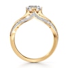 Thumbnail Image 2 of J'Lure Lab-Grown Diamond Heart Brilliant-Cut Engagement Ring 1-3/8 ct tw 18K Yellow Gold
