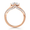 Thumbnail Image 2 of J'Lure Lab-Grown Diamond Octagon Brilliant-Cut Engagement Ring 2-3/8 ct tw 18K Rose Gold