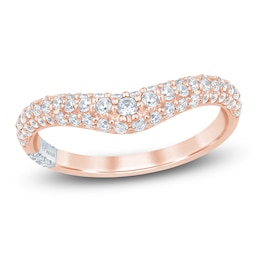 Pnina Tornai Diamond Contour Band 1/2 ct tw 14K Rose Gold