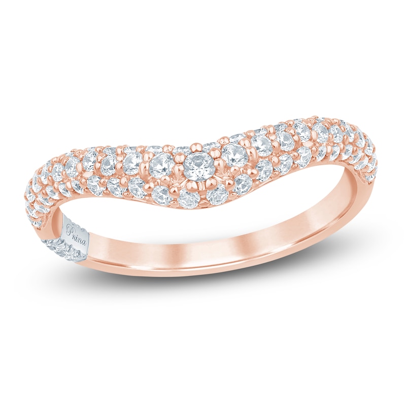 Main Image 1 of Pnina Tornai Diamond Contour Band 1/2 ct tw 14K Rose Gold