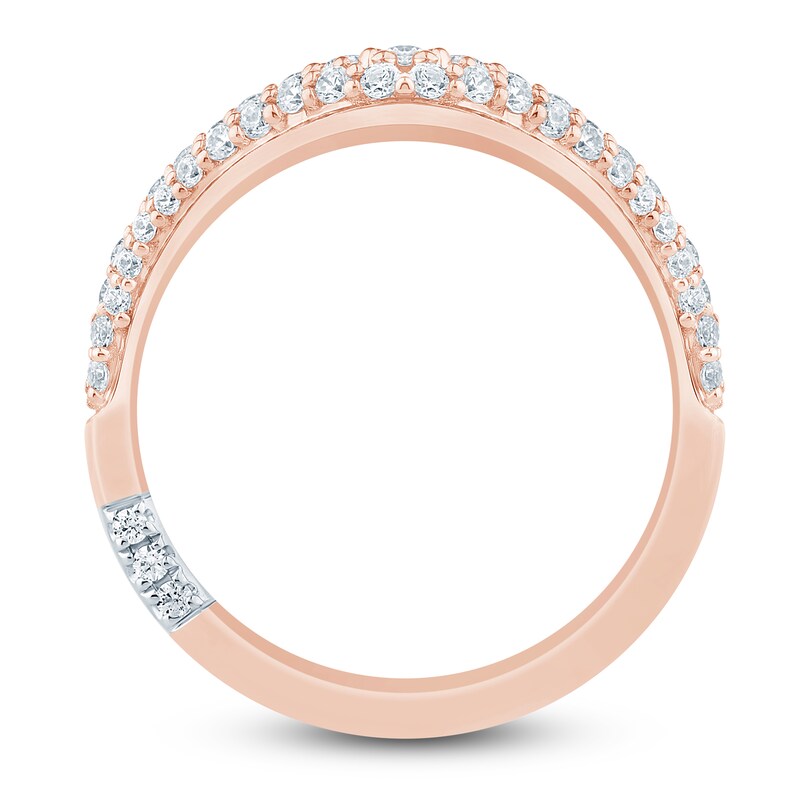 Main Image 4 of Pnina Tornai Diamond Contour Band 1/2 ct tw 14K Rose Gold