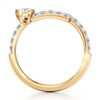 Thumbnail Image 2 of J'Lure Pentagon Brilliant-Cut Lab-Grown Diamond Contour Wedding Band 3/4 ct tw 18K Yellow Gold