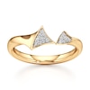 Thumbnail Image 1 of J'Lure Lab-Grown Diamond Wedding Band 1/10 ct tw 18K Yellow Gold