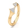Thumbnail Image 4 of J'Lure Lab-Grown Diamond Wedding Band 1/10 ct tw 18K Yellow Gold