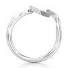 Thumbnail Image 2 of J'Lure Lab-Grown Diamond Wedding Band 1/10 ct tw 18K White Gold