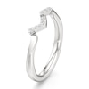 Thumbnail Image 4 of J'Lure Lab-Grown Diamond Wedding Band 1/10 ct tw 18K White Gold