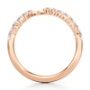 Thumbnail Image 2 of J'Lure Lab-Grown Diamond Contour Wedding Band 3/8 ct tw 18K Rose Gold