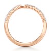 Thumbnail Image 2 of J'Lure Lab-Grown Diamond Contour Wedding Band 3/8 ct tw 18K Rose Gold