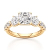 Thumbnail Image 1 of J'Lure Square-Emerald Step-Cut Lab-Grown Diamond Engagement Ring 3-1/2 ct tw 18K Yellow Gold