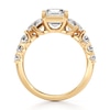 Thumbnail Image 2 of J'Lure Square-Emerald Step-Cut Lab-Grown Diamond Engagement Ring 3-1/2 ct tw 18K Yellow Gold