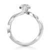 Thumbnail Image 2 of J'Lure Octagon Brilliant-Cut Lab-Grown Diamond Bypass Engagement Ring 1 ct tw 18K White Gold