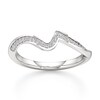 Thumbnail Image 1 of J'Lure Lab-Grown Diamond Contour Wedding Band 1/6 ct tw 18K White Gold