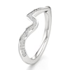 Thumbnail Image 4 of J'Lure Lab-Grown Diamond Contour Wedding Band 1/6 ct tw 18K White Gold