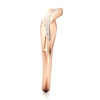 Thumbnail Image 3 of J'Lure Lab-Grown Diamond Contour Wedding Band 1/6 ct tw 18K Rose Gold